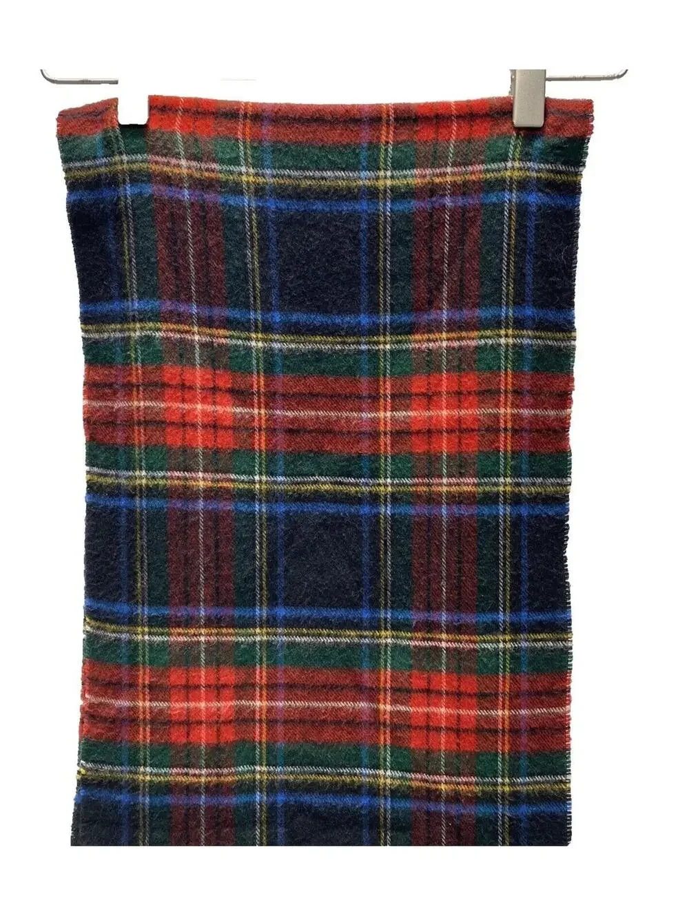 Men’s Cashmere Plaid Scotland Wrap Scarf